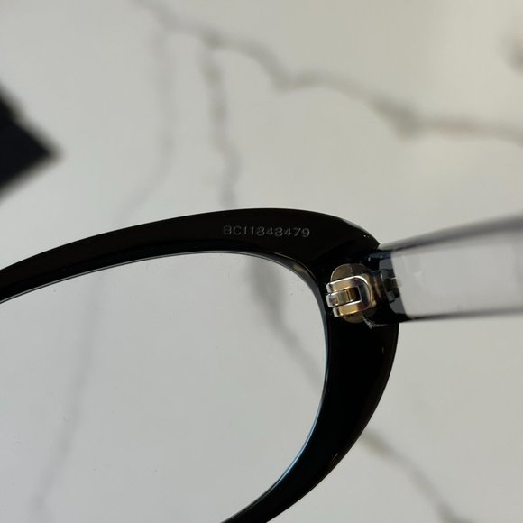 Chanel Black Polished Eyeglasses Frames 3275 501 - Picture 7 of 11